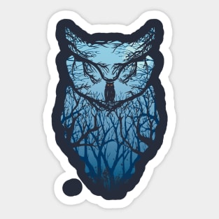 Rising Owl Sticker